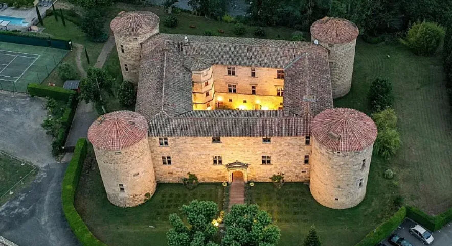 Château des Ducs de Joyeuse, France